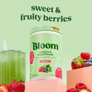 Bloom Raspberry Lemon Creatine and Berry Greens Bundle