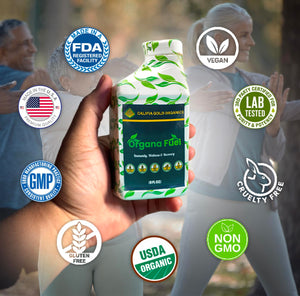 Organa Fuel 30-Day Supply: Advanced Liquid Immune Support Supplement, Supports Cellular, Gut & Organ Health, Vitamins, Minerals, Superfoods, Antioxidant. for Adults & Kids 12+ - 8 fl oz (Pack of 1) Organa FuelBuy Supplements Australia