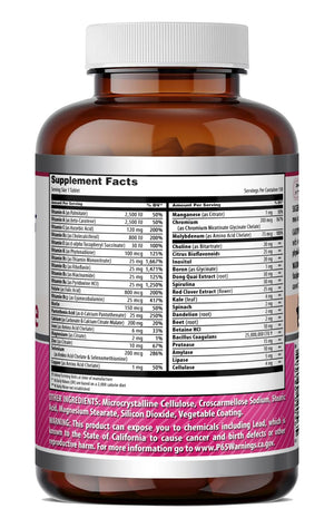 Amazing Formulas Women's One Multivitamin | Food Based | 150 Tablets, 5 Month Supply | Complete Blend of 40 Vitamins, Minerals & Probiotics Supplements | Non-GMO | Gluten-Free | Made in USA Amazing Nutrition buy supplements Au