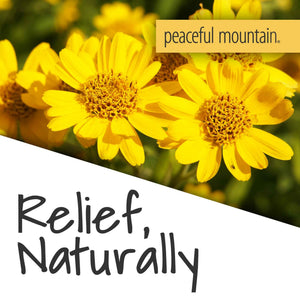 Peaceful Mountain Arnica Plus Homeopathic Gel - Natural Homeopthic Gel for Sore or cramping Muscles - 2oz