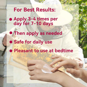 DRUOUO Natural Organic NZL Bee Venom Professional Serum Care, Joint & Muscle & Bone Cream Gel - for Back, Neck, Hand, Foot, Knee, Muscle, Shoulder, Hip, Nerve, Vitamin B6, Aloe Vera, Adult, Elderly
