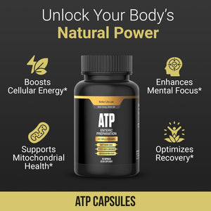 BETTER LIFE LAB ATP Supplement – Supports Cellular Energy Production, Mitochondrial Function & Active Lifestyles BETTER LIFE LAB buy supplements Au