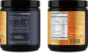 Type Zero Clean Pre Workout Powder (Pineapple Mango) 21 Servings - 200mg Natural Caffeine, L-Citrulline Malate, Beta Alanine, Alpha GPC, Huperzine A, Himalayan Salt, Sugar Free