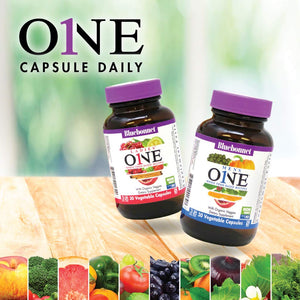 Bluebonnet Nutrition Men’s One Vegetable Capsule, Whole Food Multiple, K2, Organic, Energy, Vitality, Non-GMO, Gluten, Soy & Milk Free, Kosher, 3 Month Supply, 90 Count BlueBonnetBuy Supplements Australia