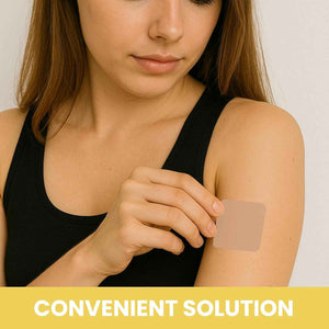 MONIER Magnesium Patches (Pack of 60) - 100% Natural Patch for Women - For Women and Men, With Calcium, Muscle And Bone Support, Calming, Enhanced Formula