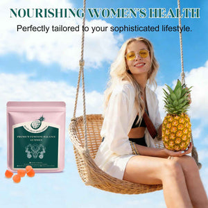 KLKIT Premium Feminine Balance Gummies, Pineapple Vaginal Probiotics for Women, pH Balance Feminine Gummies for Immune Support, Vegan & Gluten Free, 60 Count (30 Servings)