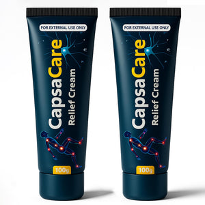 CapsaCare Neuropathy Relief Cream - with Capsaicin & Arnica, Menthol for Muscle & Joint Comfort, Fast Absorbing Formula for Feet, Hands, Legs, and Waist (2Pcs) MCArthurBuy Supplements Australia