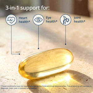 Metagenics OmegaGenics Fish Oil EPA-DHA 720 mg - High Potency Omega-3 Supplement - Supports Heart, Joint, Brain & Immune Health* - Sustainably Sourced