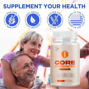 Core Strength Supplement for Joint Support, Official Core Strength Joint Pills with All Natural Ingredients, Advanced Overall Health and Wellness Support