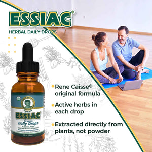Essiac All-Natural Tea Powder & Organic Wild-Crafted Daily Drops | Detoxify Liver, Blood & Lymph Node Essiacย buy supplements Au