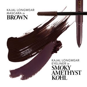 LAURA GELLER NEW YORK Kajal Longwear Mascara, Brown - Lengthening, Defining, Curling, Buildable Formula Eye Makeup - Natural Look for Everyday LAURA GELLER NEW YORKBuy Supplements Australia