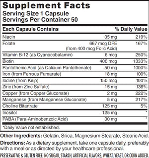 Nature's Blend Vitamins For Hair Capsules 50 Ct Nature's BlendBuy Supplements Australia