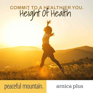 Peaceful Mountain Arnica Plus Homeopathic Gel - Natural Homeopthic Gel for Sore or cramping Muscles - 2oz