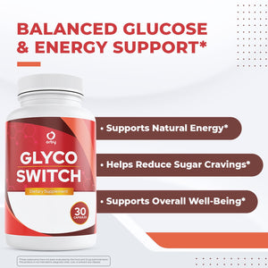 Orby GlycoSwitch – Natural Daily Wellness Supplement with Vitamin C, D3, Magnesium & Chromium – Non-GMO, GMP Certified, Made in USA – 30 Capsules, 1 Month Supply OrbyBuy Supplements Australia