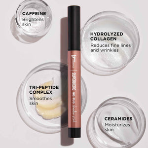 IT Cosmetics No-Tug Waterproof Taupe Cream Eyeshadow Stick - Longwear, Blendable, Built-In Primer - For Sensitive Eyes - 0.05 oz