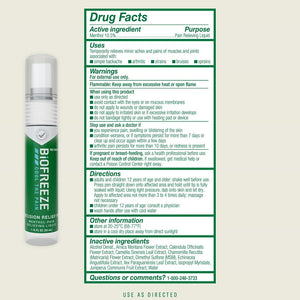 Biofreeze Precision Pain Relief Pen, Arthritis Pain Reliever, Mess-Free Cooling Joint Pain Relief, Menthol Pain Relief Liquid 1.15 Fl Oz BiofreezeBuy Supplements Australia