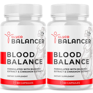 (2 Pack) Glyco Balancer Capsules, Official GlycoBalancer Health Support Pills with All Natural Ingredients, Glyco Balancer Advanced Health Support with Premium Vitamins for Women & Men (120 Capsules) MJO buy supplements Au