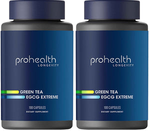 ProHealth Longevity Green Tea EGCG Extreme (390mg EGCG, 100 Capsules) (Green Tea Supplement)