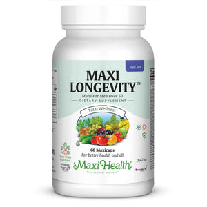Mens Multivitamin 50 Plus - Daily Multivitamin for Men Over 50 with Vitamin B12, A, D, C, Zinc, Magnesium & More - Energy, Immune & Heart Support Mens Multi Vitamins - Non-GMO - 60 Capsules