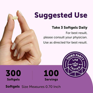 Micro Ingredients Alpha Lipoic Acid 600mg Per Serving, 300 Softgels - ALA Supplement - Made with MCT Oil - Non-GMO, Gluten-Free, Soy-Free