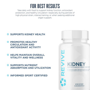 Revive MD Kidney Support Supplement for Men & Women – Kidney Cleanse & Detox Capsules for Overall Health & Function – Vegan-Friendly, Gluten-Free & Soy-Free (135 Vegetarian Capsules, 45 Servings) ReviveBuy Supplements Australia