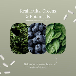SUBSTANCE. - Nature's Sustenance Daily Greens, Daily Fruit and Veggies Supplement - Enhance Energy, Mental Clarity - Fruits and Vegetables Supplements - US Made, Vegan-Friendly - 30 Servings. SUBSTANCE.Buy Supplements Australia
