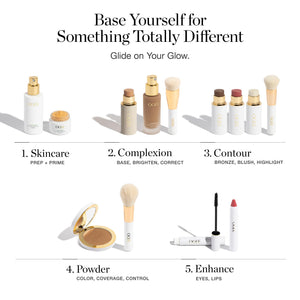 Ogee Complexion Perfecting Liquid Foundation - Lightweight Tinted Moisturizer For Face (Mahogany 14.5N - Deep Cocoa (Rich Undertones) - with Vitamin C & Jojoba Oil - Certified Organic & Made in USA OgeeBuy Supplements Australia