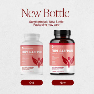 Saffron Supplements - 100% Pure Saffron Extract Capsules - Boost Energy & Mood, Support Eye & Heart Health