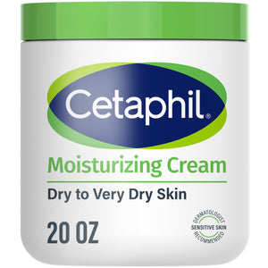 supplement productsCetaphil Face & Body Moisturizer, Hydrating Moisturizing Cream for Dry to Very Dry, Sensitive Skin, NEW 20 oz, Fragrance Free, Non-Comedogenic, Non-Greasy (Packaging May Vary) - JerryCherryUSA