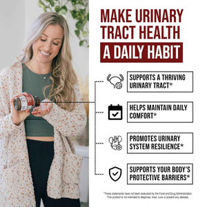 CranEaze: Cranberry Juice Extract Plus D-Mannose - 36 mg PAC, 100% Soluble PAC - Supports Urinary Tract Health - Most Effective Cranberry Pills for Women, UTI Cranberry Supplement - 60 Capsules