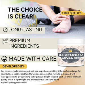Benolixia Bee Venom Bone Cream, Bee Venom Joint Gel, Professional Bee Venom Joint Gel, Bee Venom Advanced Joint and Bone Cream for Back, Neck, Hands, Knee, Feet BenolixiaBuy Supplements Australia