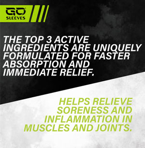 Go Sleeves Sports Recovery Cream - Concentrated Muscle and Joint Recovery Lotion – Magnesium Chloride Cream with Arnica for Muscle Pain and Stiffness from Running, Exercise, Backache – 2 Ounces GO SLEEVESBuy Supplements Australia