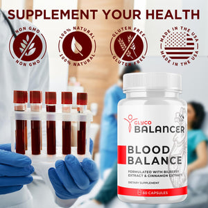 (2 Pack) Glyco Balancer Capsules, Official GlycoBalancer Health Support Pills with All Natural Ingredients, Glyco Balancer Advanced Health Support with Premium Vitamins for Women & Men (120 Capsules) MJO buy supplements Au