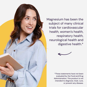 Healthy Origins Magnesium Bisglycinate Chelate (Chelamax) 200mg, 360 Tablets