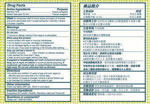 Ling Nam Ultra Balm External Analgesic, for Cooling Pain Relief Simple Backache Arthritis Strains Bruises Sprain, Muscle Pain, Muscle Soreness,0.7oz/19.8g Ling NamBuy Supplements Australia