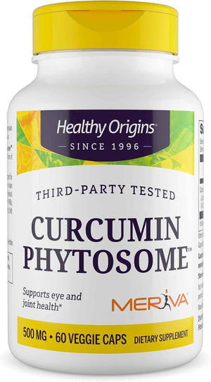 Healthy Origins Curcumin Phytosome Meriva-SF 500 mg, 60 Caps