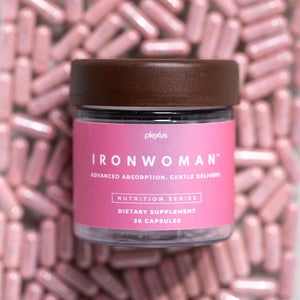 Plexus IronWoman - Women's iron supplement with precision probiotic - gentle delivery and easy absorption