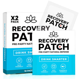 Party - Wake Up Refreshed & Energized - 100% Natural Ingredients Patch, Individually Wrapped, Skin-Friendly & Waterproof, Enhanced Morning Formula - 10 Pack