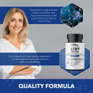 Real Science Nutrition Offers Lew-X - A Nutritional Supplement Formulated for Lewy Body Relief to Support Memory & Clarity, Cognitive Enhancement, Relieve Tremors, Shaking, and Muscle Stiffness, Real Science NutritionBuy Supplements Australia