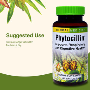 Herbs Etc. Phytocillin - Respiratory & Digestive Health Support Supplement - Herbal Formula to Support Digestion - Support Healthy Breathing - 60 Softgels (60 Servings) Herbs Etc.Buy Supplements Australia