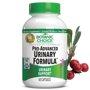 Botanic Choice Pro-Advanced Urinary Formula-Blend for Urinary Tract Health Support - Magnesium Cranberry Uva Ursi Damiana - 60 Capsules Botanic ChoiceBuy Supplements Australia
