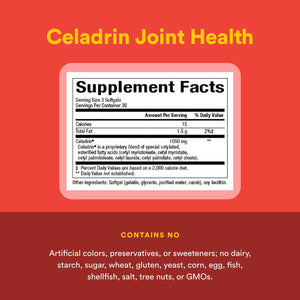 Natural Factors, Celadrin Joint Health, Promotes Flexibility, Mobility and Joint Function, 90 Softgels Natural FactorsBuy Supplements Australia