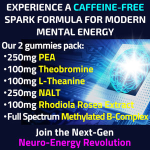 Rhodiola Rosea NALT N-Acetyl-L-Tyrosine Methylated Vitamin B Complex L-Theanine Gummies w P5P B6 5-MTHF B9 Folate Methyl B12 Methylcobalamin B3 Niacinamide, Supplement Powder Capsule Pill Supplements