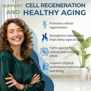 NuVi Global Stemforte Plus Stem Cell and Telomere Supplements – Cell Regeneration, Cell Growth & Telomere Support for Healthy Aging & Cellular Health – 90 Capsules for Men & Women NuVi Global buy supplements Au