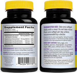 Magnesium & D3 Bundle: InnovixLabs Advanced Magnesium (150 Time-Release Capsules) and InnovixLabs Vitamin D3 +K2 Supplement (60 Softgels). Optimal Calcium Absorption, Supports Bone and Immune Health.*