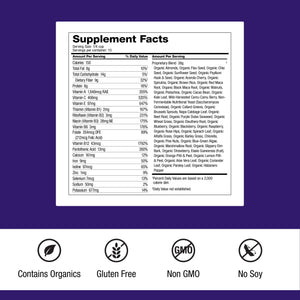 Dr. Schulze's SuperFood Ultra - Plant-Based Superfood Powder for Active Lifestyle Support - Vital Nutrients - Natural Ingredients - Gluten-Free & Dairy-Free - Vegan - 17.4 oz (13 Servings) - 2 Pack Dr. Schulze's buy supplements Au