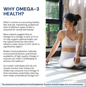 BodyHealth Omega 3 Health, Fish Oil Supplement for Women and Men, Heart and Brain Health, Fish Oil Pills, Fatty Acid Supplements, Omega 3 Vitamins - 60 Soft Gels