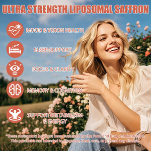 Newpie Saffron Supplements - 100% Pure Saffron Extract Capsules - Natural Mood Enhancer, Supports Eye & Heart Health, Boosts Energy - Premium Supplement for Women & Men(60 Servings (1) NewpieBuy Supplements Australia