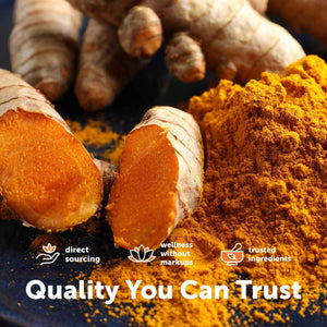 Micro Ingredients Turmeric Curcumin Supplement with Black Pepper & Ginger, 300 Softgels - Made with MCT Oil - 95% Curcuminoids - Non-GMO, Gluten Free