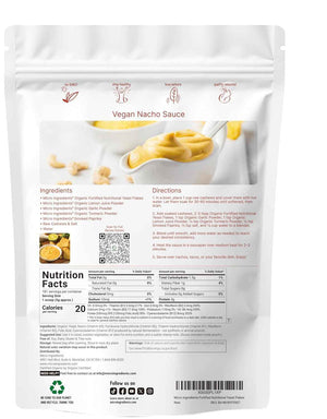 Micro Ingredients Organic Fortified Nutritional Yeast Flakes, 2lb (32oz) - Rich in Vegan Protein, B Vitamins, & Beta-Glucans - Keto Friendly, Dairy Free Cheese Substitute, Non-GMO, Gluten Free